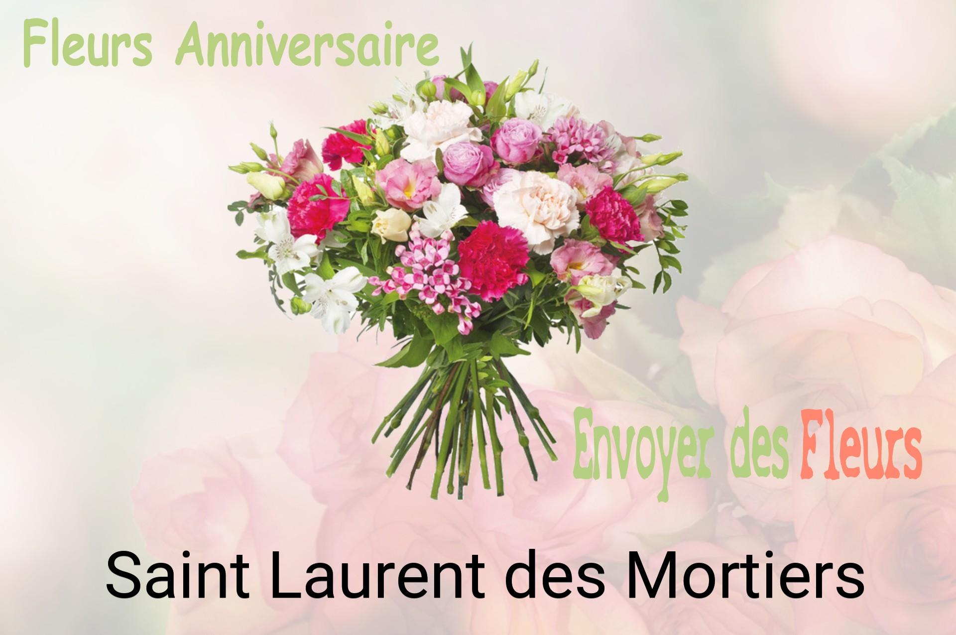 Bouquet de fleurs d’anniversaire livré à Saint-Laurent-des-Mortiers