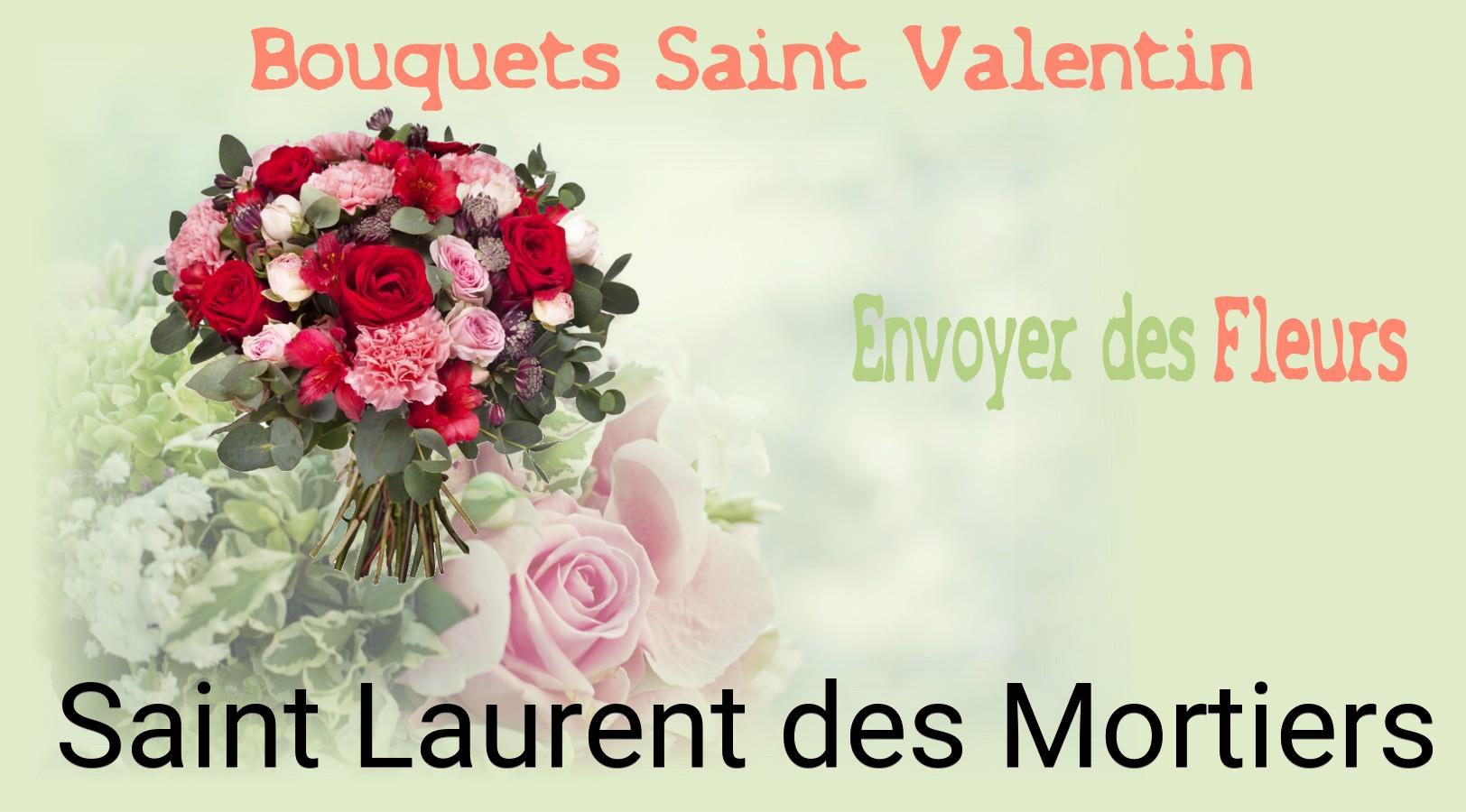 Roses de Saint-Valentin livrées à Saint-Laurent-des-Mortiers