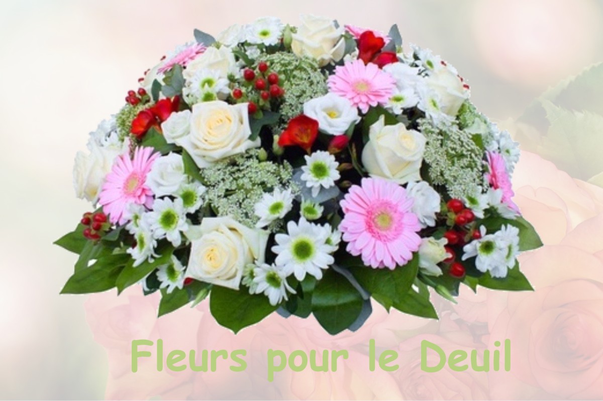 fleurs deuil SAINT-LAURENT-DES-MORTIERS